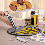 Cookies Press Cutter Baking Tools Cookie Biscuits Press Machine Kitchen Tool Bakeware With 20 Cookie Molds and 4 Nozzles