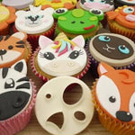 DIY Plastic Animal Face Cake Decorating Fondant Cutters Cake Decoration Tools Cookie Biscuit Cake Mold Baking Accessories