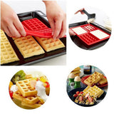 High Quality Waffle Makers for Kids Silicone Cake Mould Waffle Mould Silicone Bakeware Set Nonstick Silicone Baking Mold Set