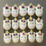 KENIAO Unicorn Face Cookie Cutter for Kids Birthday Party Cutters - Biscuit / Fondant / Pastry / Bread Cutter - Stainless Steel