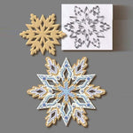 Cookie Moulds Christmas Snowflake Biscuit Cutter Stainless Steel Pastry Accessories DIY Cookie Tools