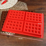 High Quality Silicone Waffle Mold For Kids Cake Waffle Mould Bakeware Nonstick Silicone Baking Mold Set Muffin Pastry Mold