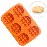 Waffle Makers Silicone Cake Mould Round Bakeware Nonstick Silicone Baking Waffle Muffin Molds Cooking Kitchen Items