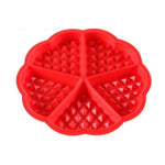 Diniwell Non-stick Silicone Waffle Mold Kitchen Bakeware Cake Mould Makers For Oven High-temperature Baking Set