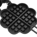 Heart Shape Household Kitchen Gas Non-Stick Waffle Maker Pan Mould Mold Press Plate Baking Tool