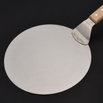 Newly Stainless Steel Pizza Peel Shovel with Wooden Handle Cake Shovel Baking Tools Cheese Pizza Shovels