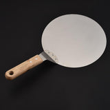 Newly Stainless Steel Pizza Peel Shovel with Wooden Handle Cake Shovel Baking Tools Cheese Pizza Shovels