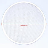 WHISM 6-14" Aluminum Pizza Tray Mesh Round Pizza Pancake Net Baking Pan Pizza Net Baking Accessories Screen Pastry Baking Tools